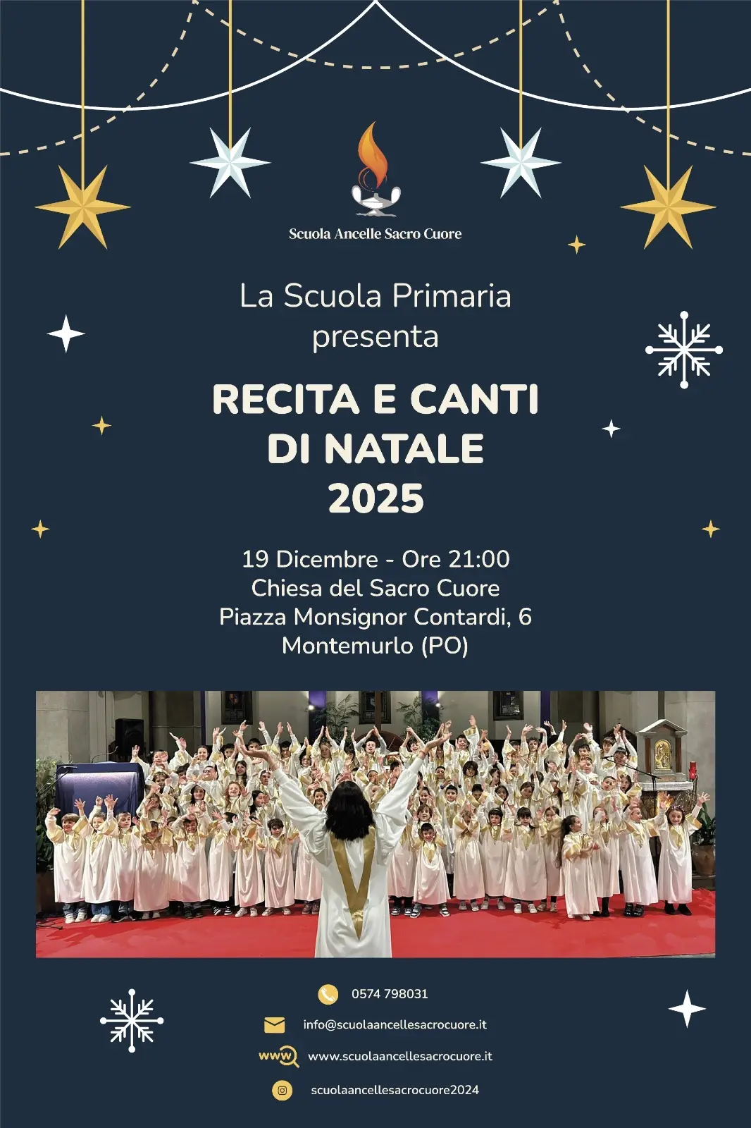 Recita e Canti di Natale 2025 - Istituto Ancelle Sacro Cuore